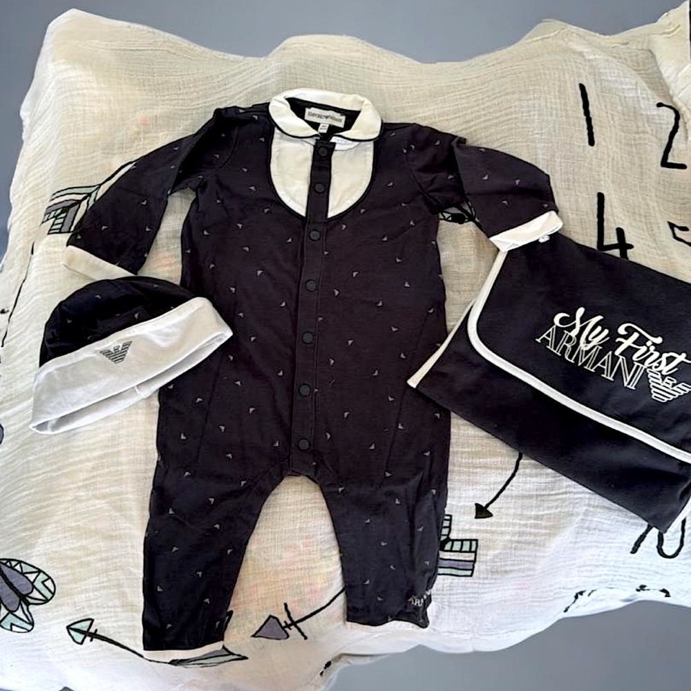 Baby boy Armani outfit